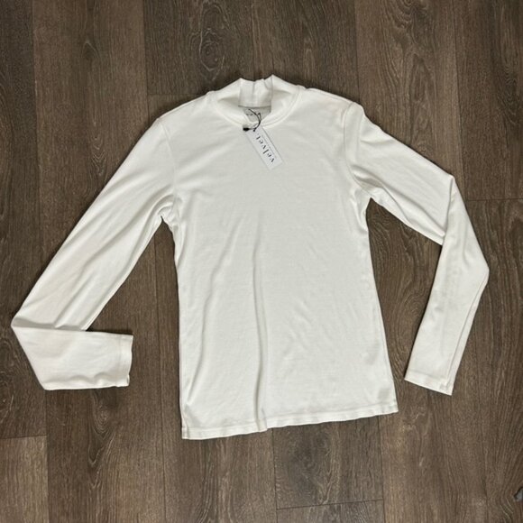 Anthropologie Velvet by Graham & Spencer Talisia Top Mock Neck Turtleneck Size M - Picture 2 of 16